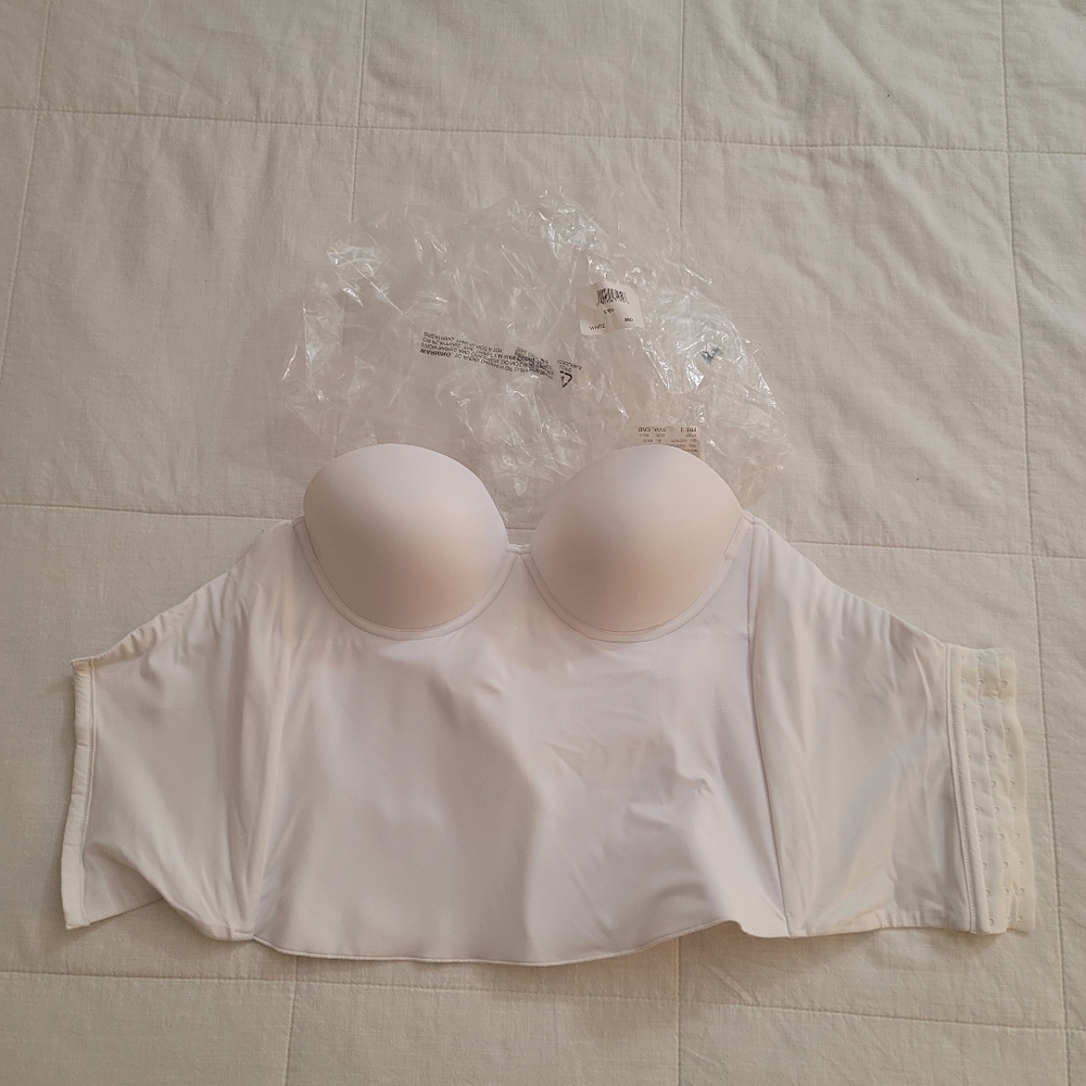 David's bridal, bra/corset 36D, NWT